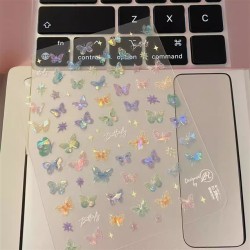 (  butterfly)samll butterfly high surface nail painting Colorful butterfly wom..