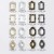 (HJ   31 1 [ Gold)nail painting Alloy retro  retro wind nail painting Alloy diamond Nail Sticker