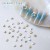(HJ 1 33)summer day wind nail painting Alloy Metal gold silver color pure color all-Purpose Shells starfish nail painting acc (HJ 1 33)summer day wind nail painting Alloy Metal gold silver color pure color all-Purpose Shells starfish nail painting acc