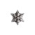 (HJ  479) retro nail painting diamond cross lion head ornament