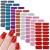 (J89 Dark blue) blue foot cat foot Nail Sticker spring summer toenail Sticker Wear Armor fake nails