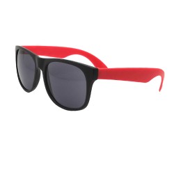 ( Black frame  red )FD sunglass frosting surfacePP Sunglasses double color gif..