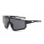 (C  Black frame  Black grey  Lens )children style Sunglasses Outdoor sport sunglass