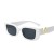 ( while frame gray  Lens )samll Korean style sunglass woman Sunglasses fashion