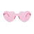 ( Pink) sunglass  love  Jelly sunglass
