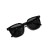 ( Black frame  tea  Lens )fashion personality Sunglasses lady anti-ultraviolet sunglass