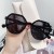 ( frame  tea  Lens )Jelly fashion sunglass woman Sunglassesns trend sunglass