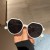 ( frame  tea  Lens )Jelly fashion sunglass woman Sunglassesns trend sunglass