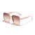 ( purple frame  tea  Lens )fashion Sunglasses woman square sunglass all-Purposens brief classic sunglass