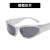 ( Black frame  gray  Lens ) man high SunglassesY square Sunglasses fashion sunglass