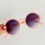 ( pink gray  Lens )Sunglasses children sunglass cat gradual change Sunglasses