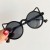 ( pink gray  Lens )Sunglasses children sunglass cat gradual change Sunglasses