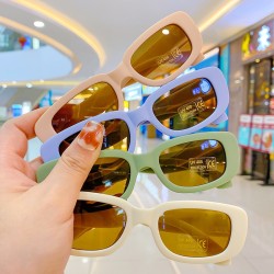 ( while frame gray  Lens ) Sunglasses children sunglass gradual change