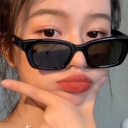 ( bright black gray  Lens )occidental style retro black Sunglasses woman anti-ultraviolet sunglass man high trend