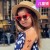 ( frame  tea  Lens ) occidental style love children Sunglasses woman fashion sunglass