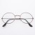 (+ while  blue )Korean style spectacles fashion retro Round frame