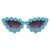 ( blue)cat flower children sunglass man woman style Sunglasses fashion trendns