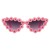 ( blue)cat flower children sunglass man woman style Sunglasses fashion trendns