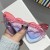 ( purple  pink)heart-shaped gradual change children sunglass man woman trend fashion sunglass Sunglasses