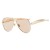 (C  gold frame  champagne) sunglass Metal retro Sunglasses high woman trend sunglass