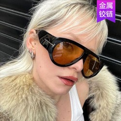 ( bright black gray )Word sunglass fashion sunglass personality lady Sunglasses