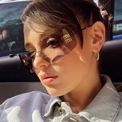 ( tea  Lens )occidental style high sunglass retro Sunglasses sunglass