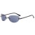 ( Mercury )retro Ellipse sunglassY Metalns Sunglasses sunglass