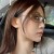 (C  gold frame  gray )Ellipse sunglassY high occidental style Sunglasses retro sunglass woman