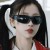 ( Black frame  gray  Lens ) style Sunglasses Sunglasses man anti-ultravioletY sunglass woman