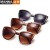 ( bright black gray  Lens )lady retro cat sunglass personalityns plastic leopard Sunglasses