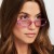 ( bright black gray  Lens )personality samll sunglass man woman Sunglasses