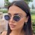 ( gold frame  gray  Lens )trend Metal sunglass personality Sunglasses Outdoor fashion