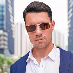 ( Bright balck frame / gray  Lens )occidental style man sunglass Sunglasses wo..