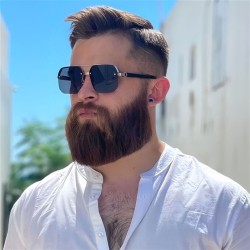 ( Black frame  gray  Lens ) Sunglasses man anti-ultraviolet high man sunglass