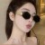 ( gold frame  gray  Lens ) sunglass  style Metal fashion Sunglasses man woman