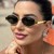 ( gold frame  gray  Lens ) sunglass  style Metal fashion Sunglasses man woman
