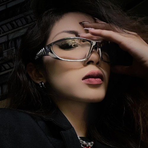 ( silver frame  Mercury )occidental style sunglassY Sunglasses retro high sunglass woman