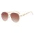 (C  tea )chain sunglass lady sunglass occidental style trend Sunglasses