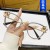 (C  while  Lens )three cat diamond spectacles Anti blue light luxurious Eyeglass frame Pearl retro personality