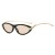 (C  bright black gray )cat Ellipse sunglass occidental style Sunglasses highns style sunglass
