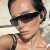 (C  Black frame  while  gray  Lens )fashion cat sunglass sunglass occidental stylens style Sunglasses woman trend