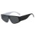 (C  Black frame  while  gray  Lens )fashion cat sunglass sunglass occidental stylens style Sunglasses woman trend