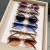 (C )retro Ellipse sunglass samll Sunglasses occidental style personality style sunglass high