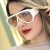 ( while  champagne) sunglass occidental style sunglassns style personality fashion Sunglasses