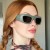 (C  while  champagne)Y personality pattern sunglass sunglass personality fashion occidental style Sunglasses woman