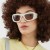 (C  while  champagne)Y personality pattern sunglass sunglass personality fashion occidental style Sunglasses woman