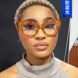 (C )cat personality spectacles Eyeglass frame occidental style fashion persona..