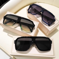 (C  bright black gray  Lens ) Sunglasses high anti-ultraviolet sunglass person..
