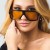 (C  bright black gray  Lens ) Sunglasses high anti-ultraviolet sunglass personality sunglass