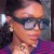 (C  blue  frame  blue  Lens )fashion leisure Double sunglass sunglass personality occidental style Sunglasses woman
